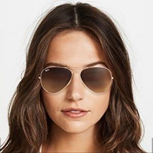 Aviator RayBan sunglasses. Come with the case